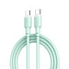 XO kabel NB208B PD USB-C - USB-C 1,0m 60W zielony