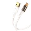 XO Clear kabel NB229 USB - microUSB 1,0 m 2,4A biały