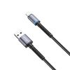 XO kabel NB215 USB - Lightning 1,0 m 2,4A czarny