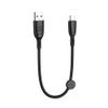 XO kabel NB247 USB - USB-C 0,25 m 6A czarny