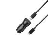 XO ładowarka samochodowa CC57 PD 25W 1x USB-C czarna + kabel USB-C - Lightning