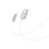 XO kabel NB227 USB - microUSB 1,2 m 6A biały