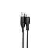 żXO kabel NB238 USB - microUSB 1,0 m 2,4A czarny