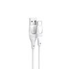 XO kabel NB238 USB - USB-C 1,0 m 2,4A biały