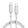 XO kabel NB-Q250B PD USB-C - USB-C 1,0m 60W biały