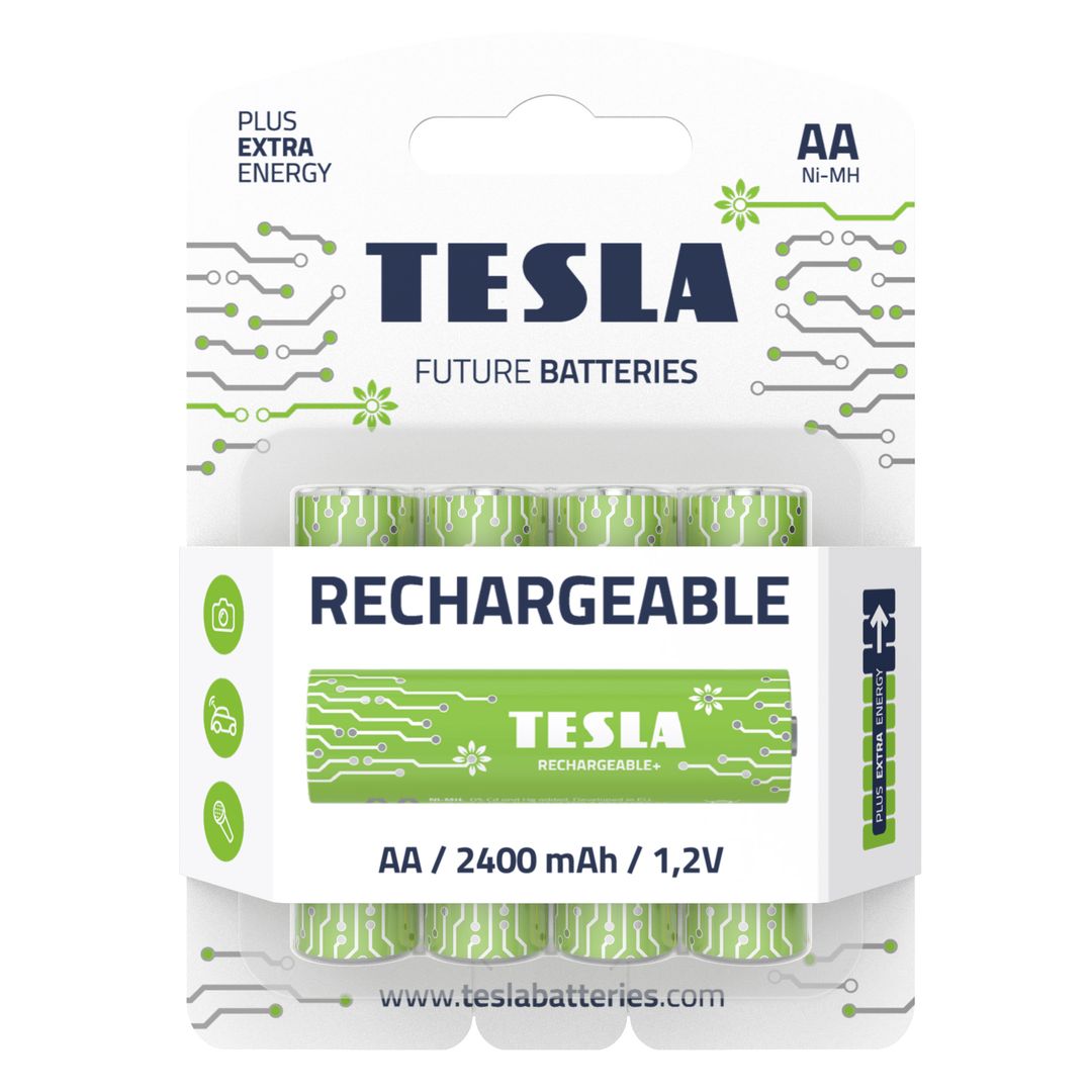 Akumulatory TESLA AA/niMH/1,2V/2450mAh 4szt