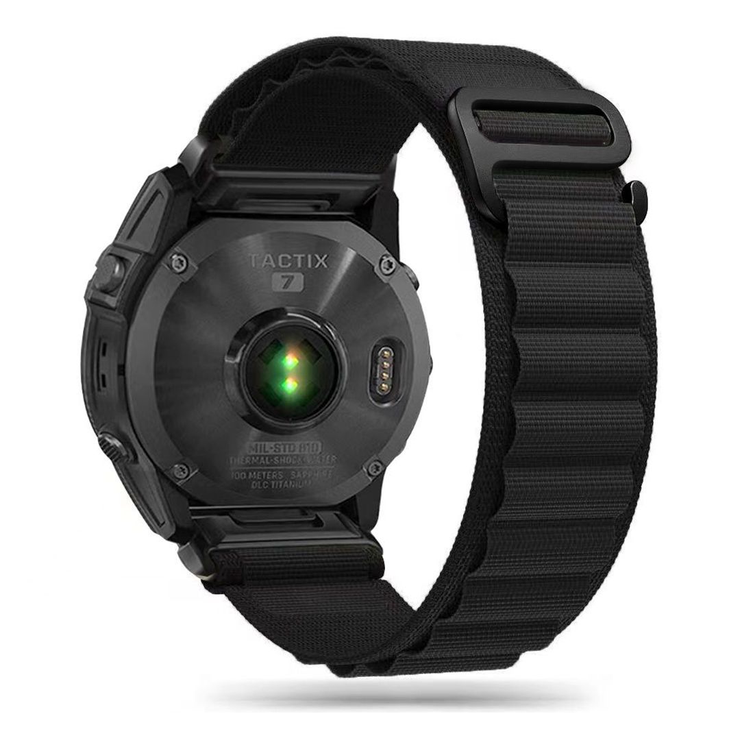 TECH-PROTECT NYLON PRO V1 GARMIN FENIX 5X / 5X PLUS / 6X / 6X PRO / 7X / 8 / 8 PRO / 9 / 9 PRO (51 MM) BLACK