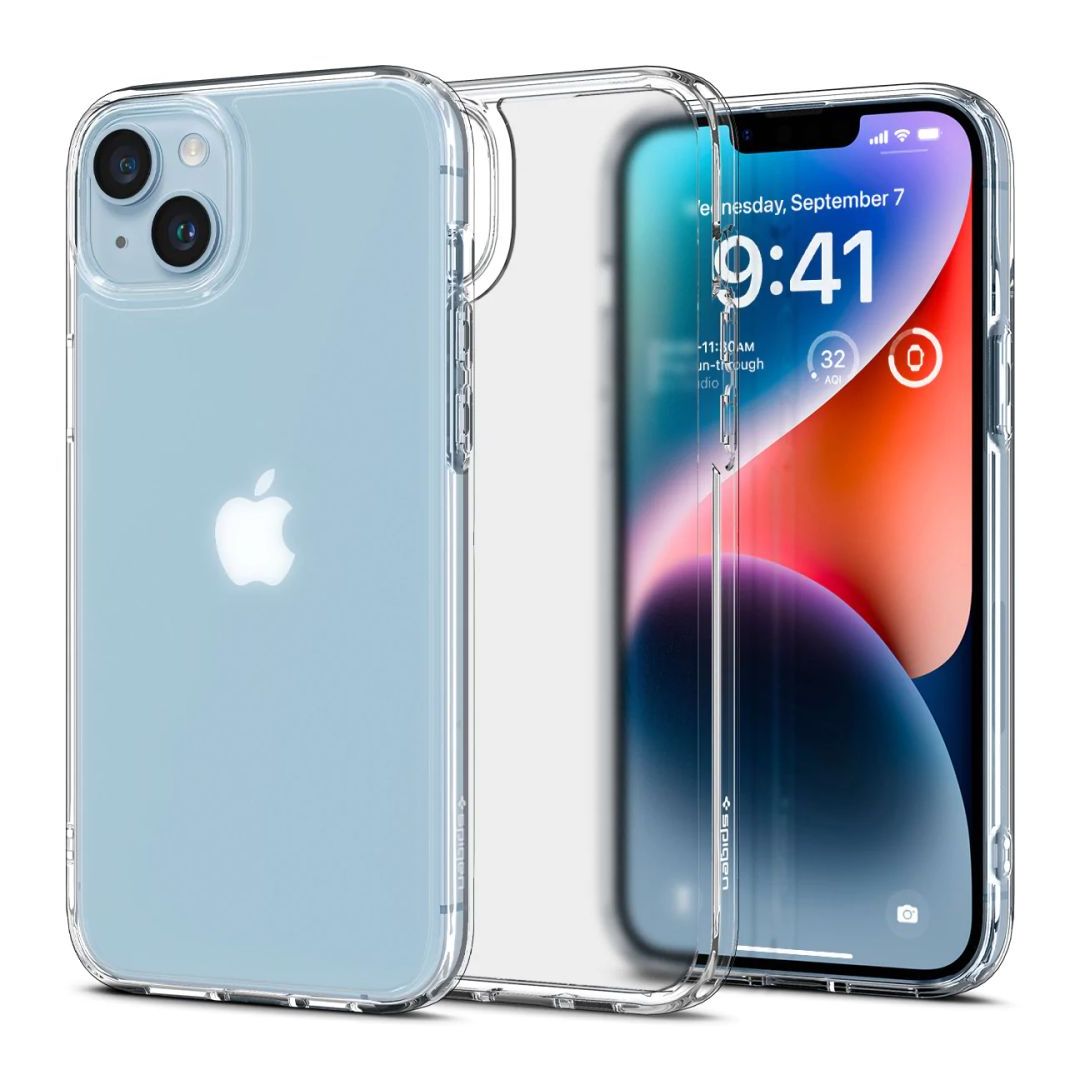 SPIGEN ULTRA HYBRID IPHONE 14 PLUS / 15 PLUS FROST CLEAR