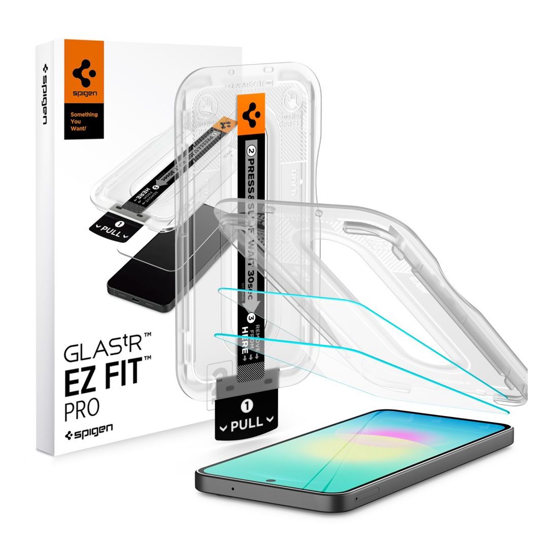 SZKŁO HARTOWANE SPIGEN GLAS.TR EZ FIT PRO 2-PACK SAMSUNG GALAXY A27 5G CLEAR