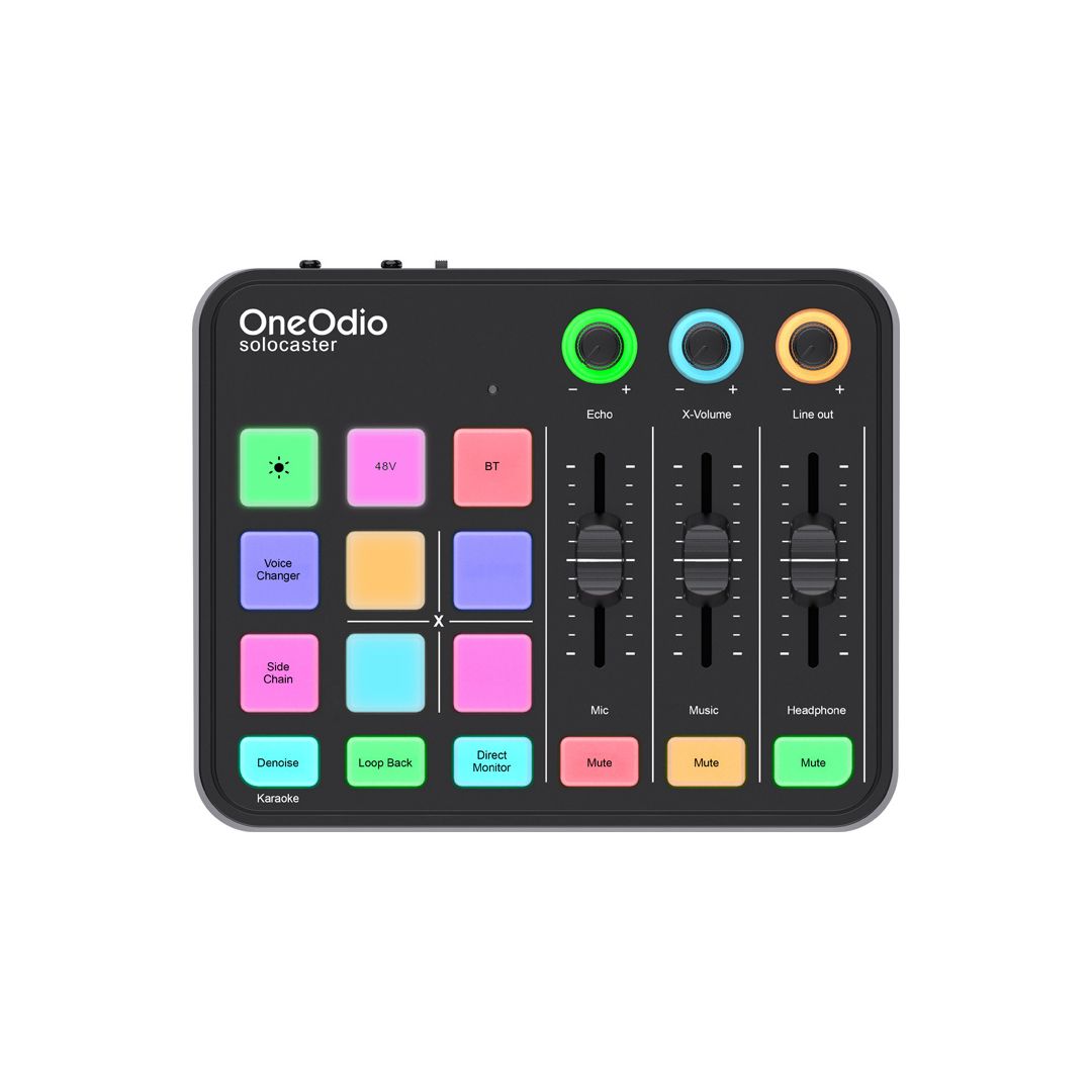 Mikser Audio i Karta dźwiękowa OneOdio Solocaster
