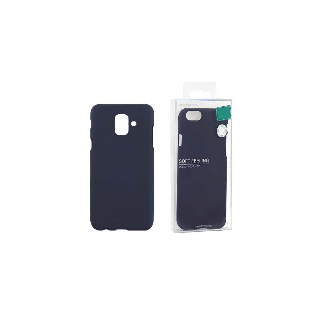 MERCURY SOFT SAMSUNG A14 5G GRANATOWY MAT ETUI NAKŁADKA CASE JELLY