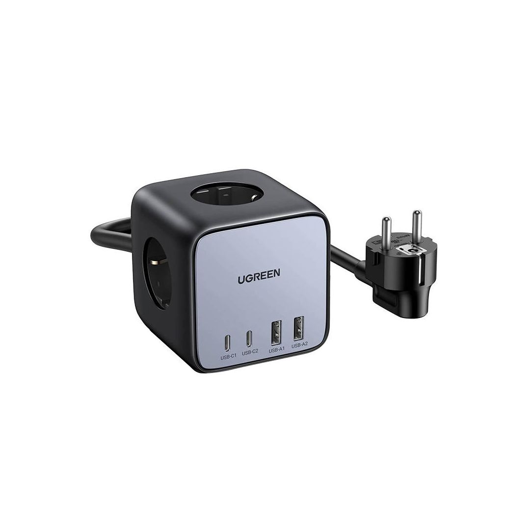 Listwa zasilająca UGREEN CD268 3 gniazda 65W 1,8m (czarna)