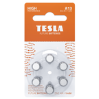 Baterie do aparatu słuchowego TESLA A13/PR48/1,45V 6szt
