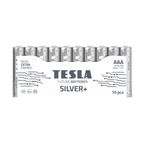 Baterie alkaliczne TESLA AAA/LR03/1,5V 10szt SILVER+