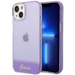 Guess GUHCP14MHGCOU iPhone 14 Plus / 15 Plus 6.7" fioletowy/purple hardcase Translucent