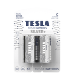Baterie alkaliczne TESLA C/LR14/1,5V 2szt SILVER+