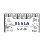 Baterie alkaliczne TESLA AAA/LR03/1,5V 24szt SILVER+