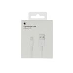 Oryginalny Kabel USB-A / Lightning Apple iPhone MUQW3ZM/A 1m biały (blister)