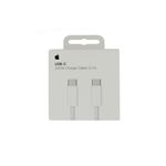 Oryginalny Kabel USB-C / USB-C Apple iPhone MYQT3ZM/A tkany 240W 2m biały (blister)