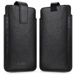 TECH-PROTECT SM65 UNIVERSAL PHONE POUCH 6.0-6.9 INCH BLACK/BLACK