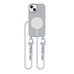 TECH-PROTECT MAGNECKLACE MAGSAFE IPHONE 15 CRAYON GREY