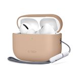 TECH-PROTECT SILICONE APPLE AIRPODS PRO 3 CAFFE LATTE