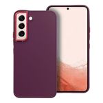 Etui na Samsung S22 Frame fioletowe