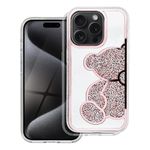 Etui na iPhone 14 Teddy Bear różowe