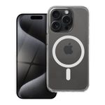 Etui na iPhone 15 PRO Forcell F-Protect Clear Hybrid Premium zgodne z MagSafe transparentne 0INT