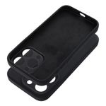 Etui na iPhone 16 PRO Silicone 2mm (camera protection) czarne