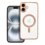 Etui na iPhone 16 PLUS Electro Mag Cover zgodne z MagSafe złote