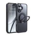 Etui MCDODO PC-4931 MagSafe ze stojakiem do iPhone 16 Plus (czarne)