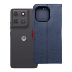 Etui z klapką na Motorola G37 POWER Split Book granatowo-czerwone