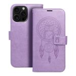 Etui z klapką na iPhone 16 PRO MAX Mezzo Book łapacz snów fioletowe