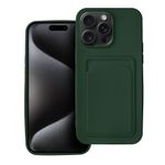 Etui na iPhone 15 PRO MAX Card Case zielone