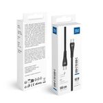 Kabel USB-C do USB-C Blue Star 3A 60W QC4.0 1 m PJ-DQ1-C czarny