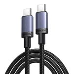 Kabel UGREEN L528 USB-C-USB-C 1m 100W (szary)