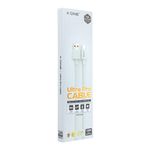 Kabel USB A do USB C X-ONE 6A 120W Ultra Pro XIAOMI (oryginalny chip) 1 m biały