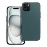 Etui na iPhone 15 PLUS Matt ciemnozielone