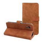 Etui z klapką na Samsung Xcover 7 Tender Book brązowe