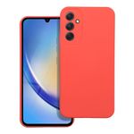 Etui na Samsung A34 5G Silicone brzoskwiniowe