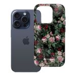 Etui na iPhone 15 PRO Forcell F-Protect Mirage zgodne z MagSafe Military Drop-Test rose drama