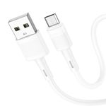 Kabel USB A do Micro USB Hoco 2,4A 1 m X83 biały