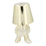 Lampka nocna GOLD MAN Art Deco stojący (wzór 8) MLTL
