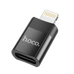 Adapter USB C do Lightning Hoco UA17 czarny