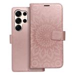 Etui z klapką na Samsung S25 ULTRA Mezzo Book mandala złoto-różowe