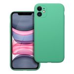 Etui na iPhone 11 Silicone 2mm (camera protection) miętowe