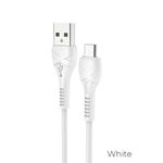 Kabel USB A do Micro USB Hoco 1 m X37 biały