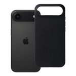 Etui na iPhone 17 AIR Silicone Mag Cover zgodne z MagSafe (big hole) czarne