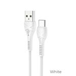Kabel USB A do USB C Hoco 1 m X37 biały